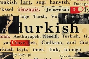 Essential Turkish Vocabulary