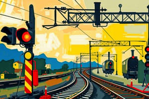 Signalling in Railway Operations