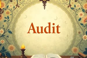 Tipos de Auditoría - Clases y Métodos