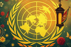 International Relations and United Nations Overview