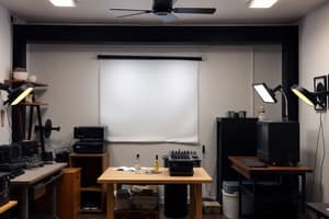 Darkroom Construction Specifications