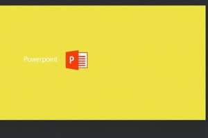 PowerPoint Partie 2 : Interface et Présentation