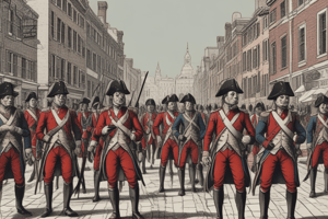 Boston Massacre 1770: Lead Up to American Revolution