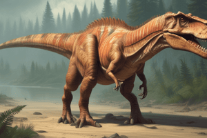 Spinosaurus Hunting Behavior Quiz