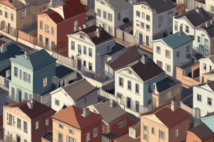 Residential Segregation and Its Impact on Life Chances