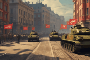 Invasion of Czechoslovakia by the Soviet Union Quiz