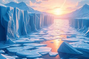 Climate Influence on Ice Sheets