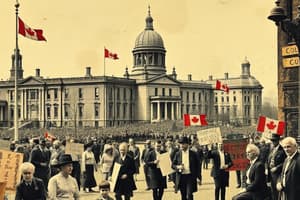 Canadian History 1800s Quiz