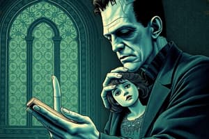 Frankenstein: Victor's Mental State and Family Dynamics