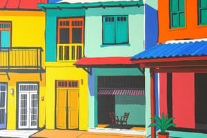 Philippine Architecture and Shophouses Quiz