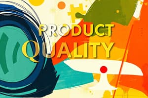 Product Quality and Business Impact