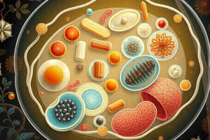 Cell Biology: Intracellular Compartments Quiz