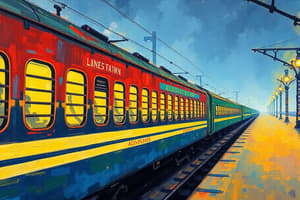 Rail Logistics and Indian Railway Zones