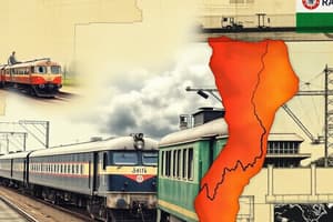 Indian Railway Zones and Sidings Overview