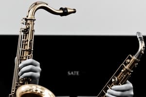 Saxophone history and origins