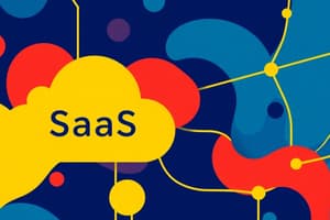 Networking, Cloud Computing and SaaS