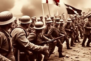 World War I Causes and Initial Events