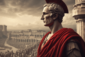 Roman Republic Politics and Assassination of Caesar