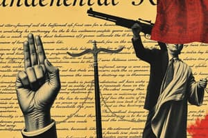 Fundamental Rights in U.S. Constitution