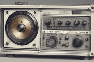 Analog Instruments Classification