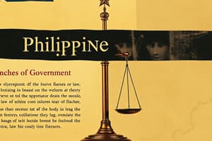 1987 Philippine Constitution Overview