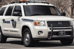 Law Enforcement Vehicle Operation Procedures