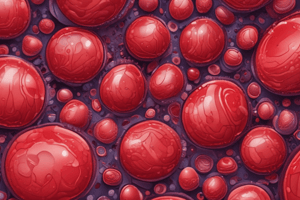 Blood Composition: Red Blood Cells