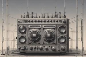 Radio Equipment and Antenna Characteristics