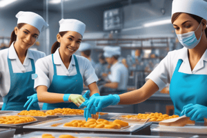 Food Service Workers Personal Hygiene Quiz