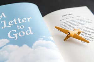 A Letter to God - First Flight Book