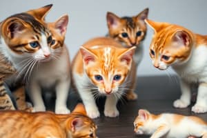 Mice Meeting: Strategies Against Cats