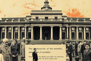 Indian Constitution: Evolution and Features