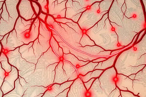 Microcirculation Quiz: Capillary Fluid Exchange G. 16 - 1.5