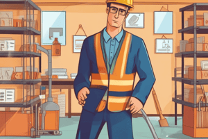 Workplace Safety and Fall Prevention Strategies Quiz