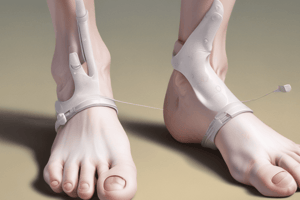 Exostosis and Symptomatic Ossicles of the Foot and Ankle Quiz