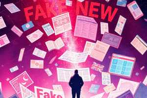 Fake News and Social Media