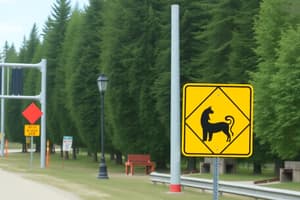 Alberta Road Signs Overview