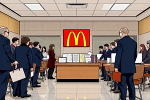 Psychology condense p 91-97  McDonaldization and Bureaucracy Principles