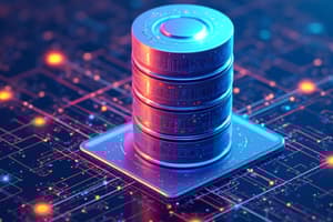 Application of ICT: Data Storage and Retrieval