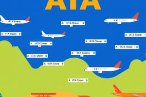 Códigos IATA de Aeródromos en España