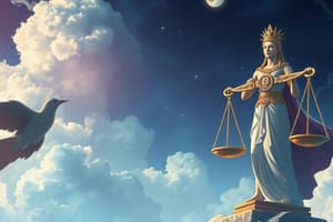 Legal System & Social Cohesion: Principles of Justice