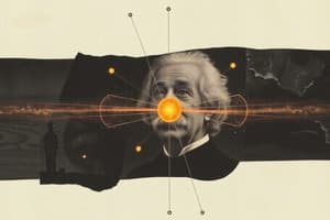 Physics: Bose-Einstein Condensate and Einstein's Theories