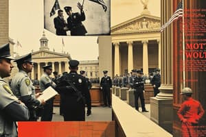 Policing and Courts Overview