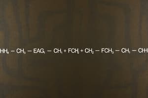 Chemical Formulas & Names Quiz