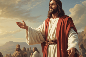 New Testament: Preaching of Christ