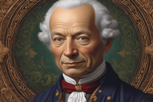 Immanuel Kant Ethics: A Priori Knowledge Quiz