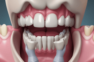 Dentistry Chapter 1: Tooth Form and Occlusion