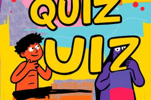 S.I.U. Popstars Interactive Quiz