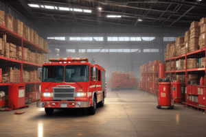 Romeoville Fire Department Manual 614: Warehouse & Large Area Fire Operations