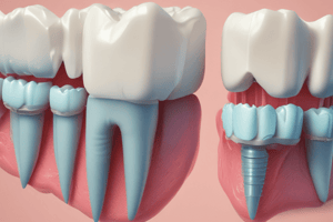 Dentistry: Occlusal Rest Seat and Cingulum Rest Preparation